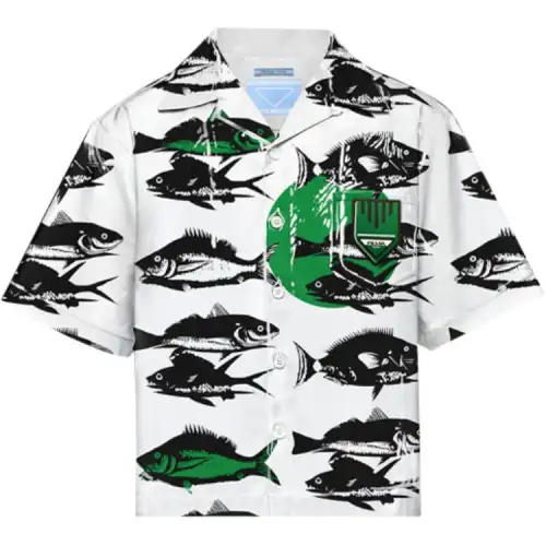 PRADA Timecapsule September 2021 Poplin Shirt