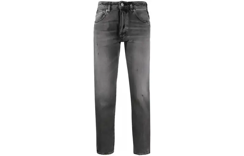 Golden Goose Jeans Women's Gray Moderate Straight Fit Pants