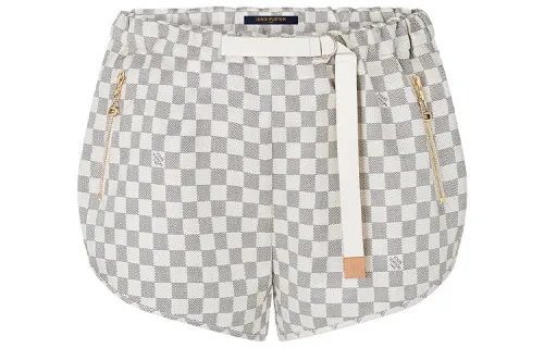 LOUIS VUITTON Casual Shorts Women's Light Gray