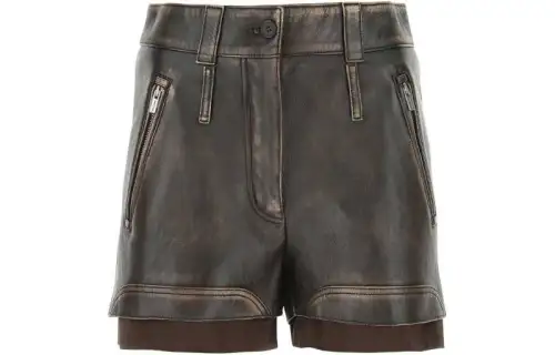 MIU MIU Casual Shorts Women's Brown Moderate