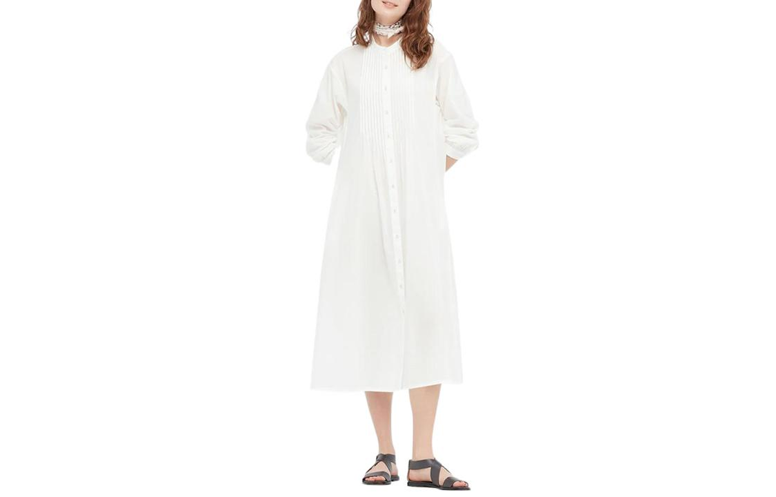 UNIQLO x Ines De La Fressange Shirt Dress Ivory Gift Recommendation