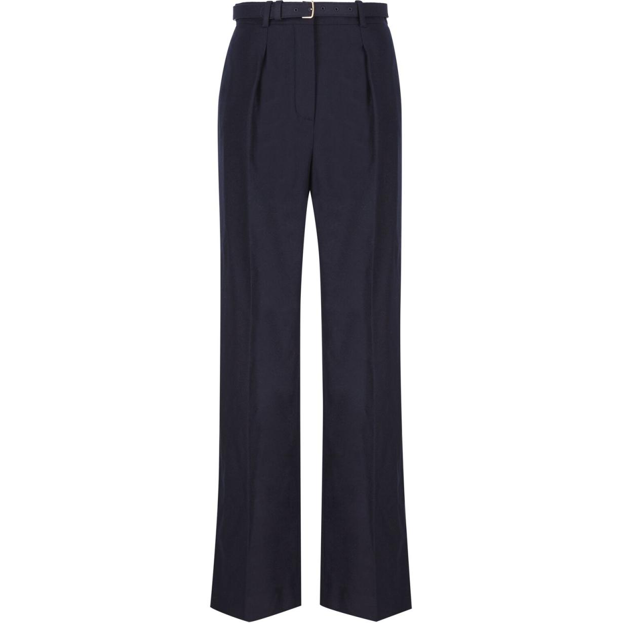 Loro Piana Belted Pleated Trousers