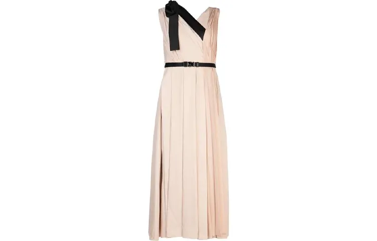 PRADA SS20 Sleeveless Dress Women's Pink