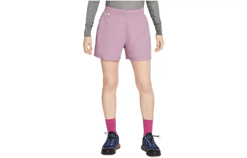 Nike Casual Shorts Women's Purple Pink Moderate