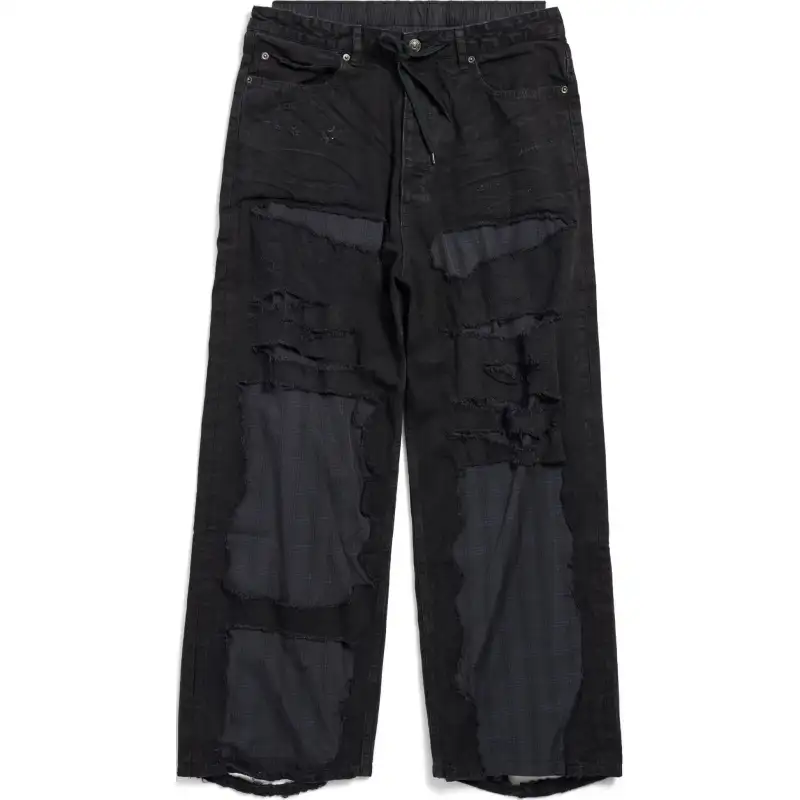 Balenciaga Casual Pants, Regular Fit Women's Black