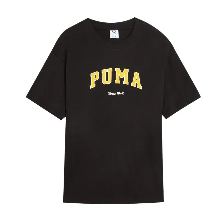 PUMA VARSITY T Shirt Men's Black