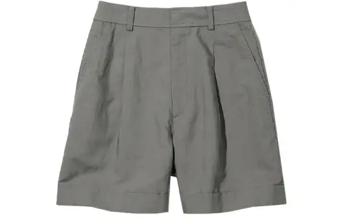 UNIQLO Casual Shorts Women's Olive Moderate