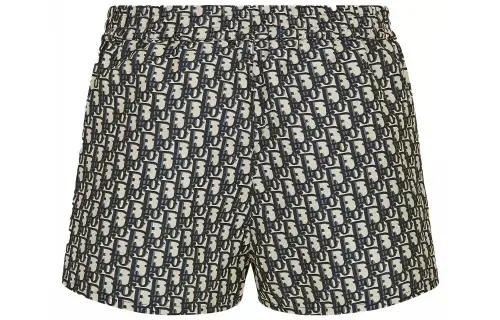 DIOR Quarterly New Products Casual Shorts Women's Blue
