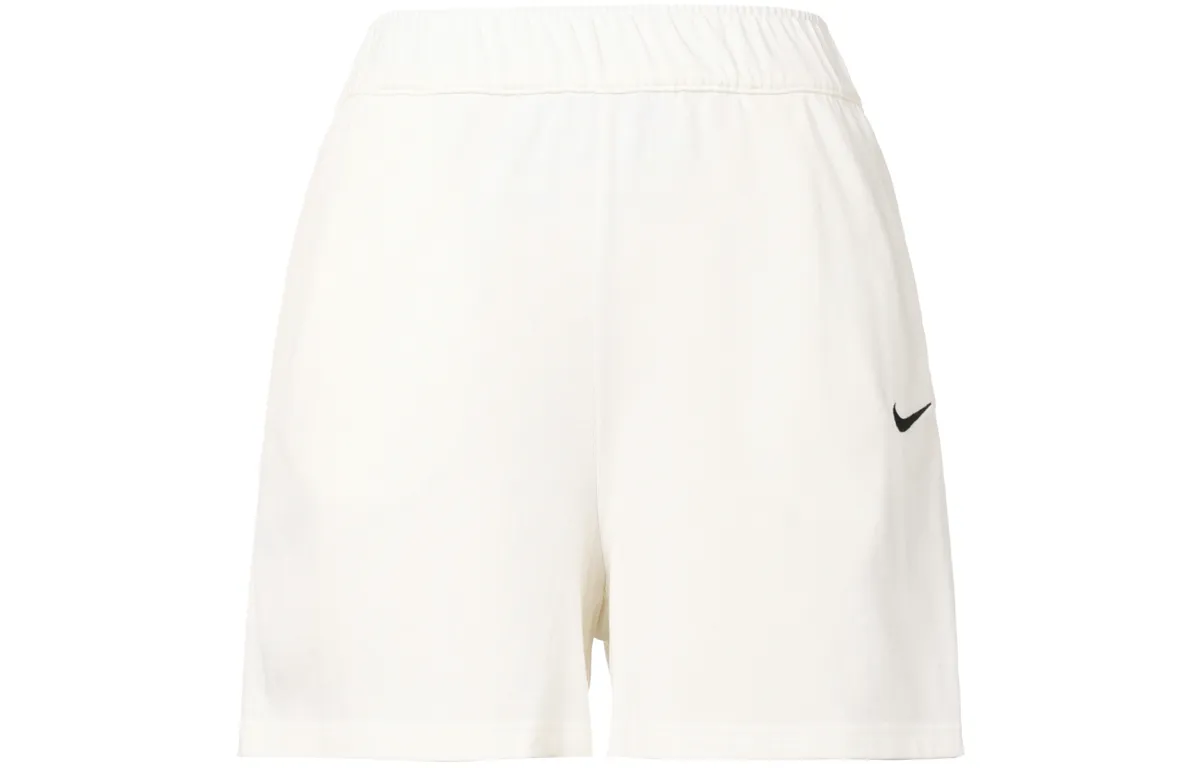 Nike Women'ss High-Waisted Casual Shorts 'Sail White'