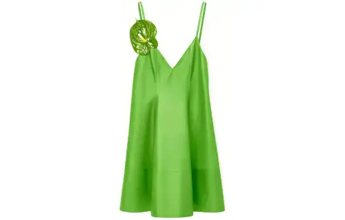 LOEWE V Neck Sleeveless Dress