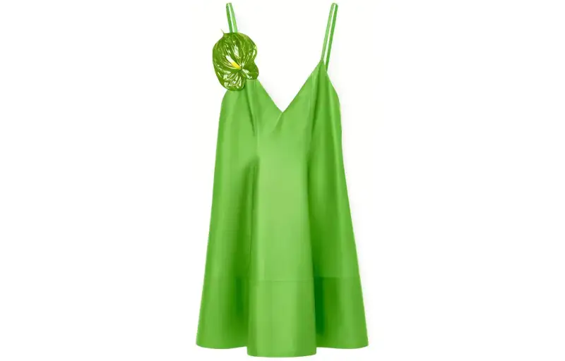 LOEWE V Neck Sleeveless Dress