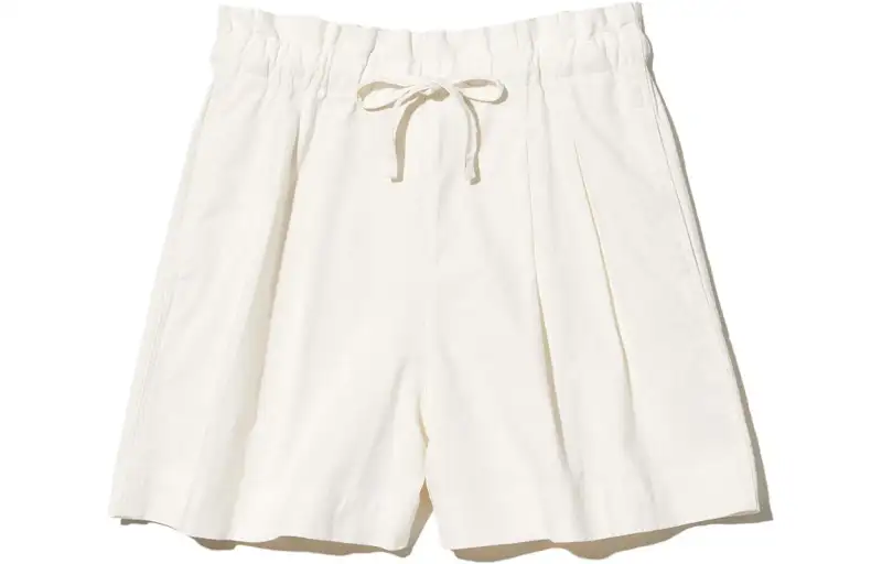 UNIQLO Casual Shorts Women's Ivory Thin