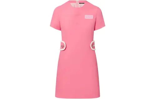 Lv Retro Martingale Dress