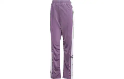 Adidas Originals Classics Adibreak Knitted Sweatpants Women's Contour Violet Moderate Straight Fit Pants