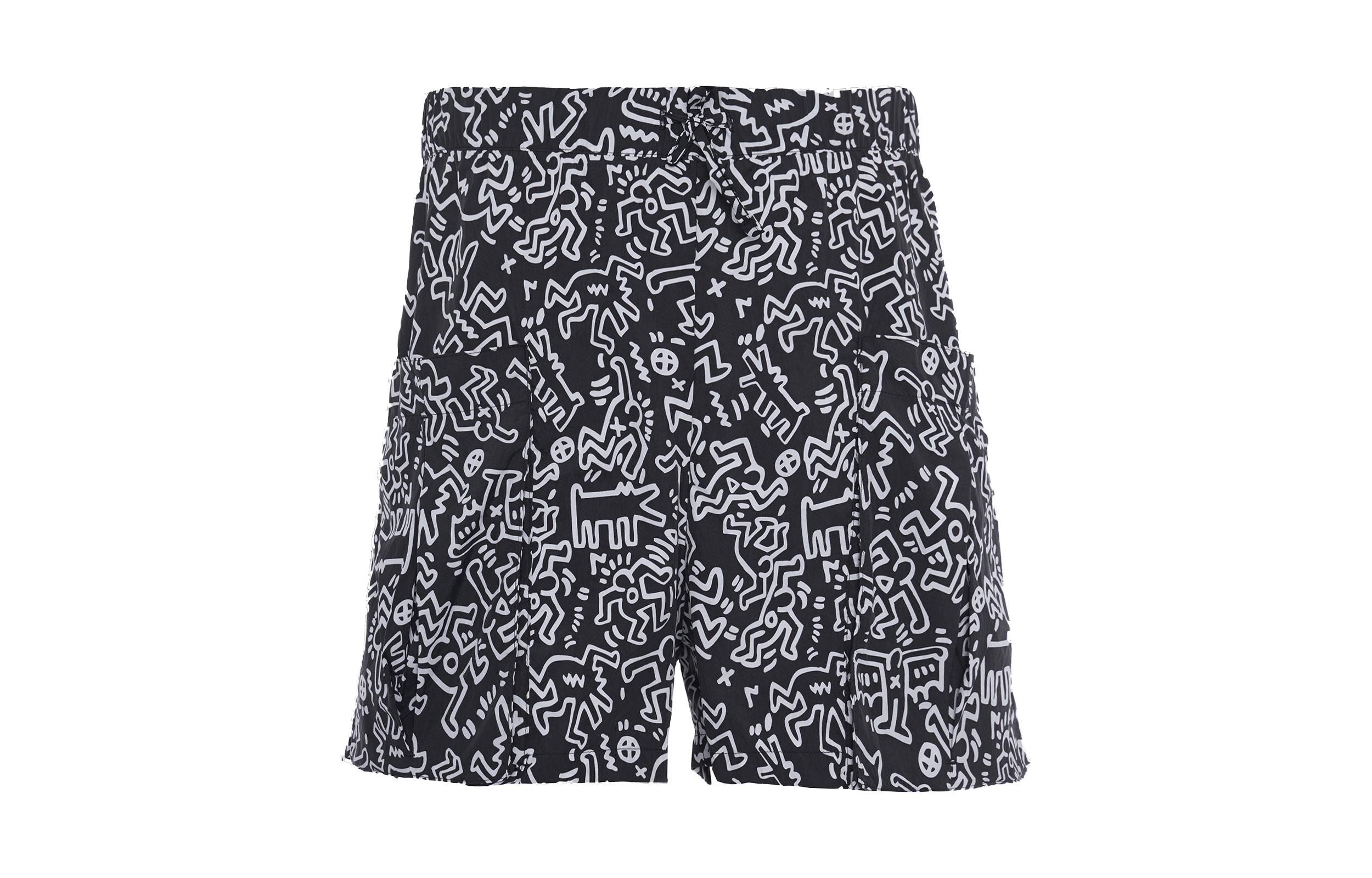 Женские шорты adidas neo x Keith Haring (черные)