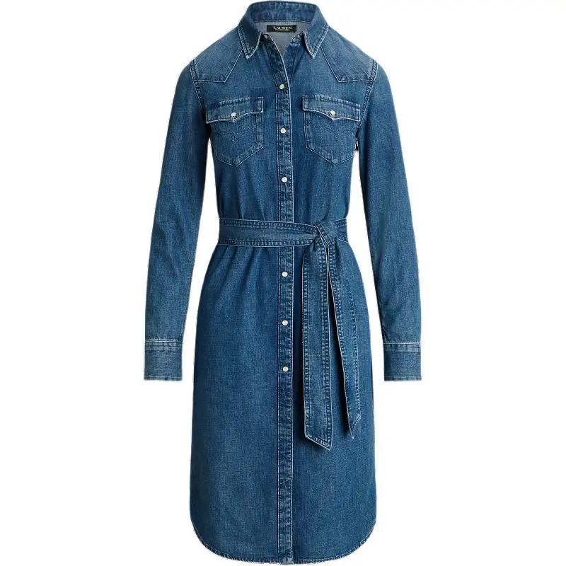 Ralph Lauren Denim Midi Dress