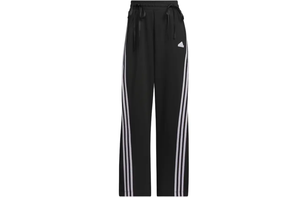 Adidas Dance Interlock Joggers Knitted Sweatpants Women's Black