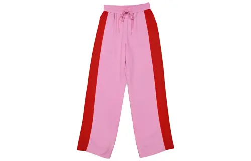 Burberry Knitted Sweatpants Women's Pink
