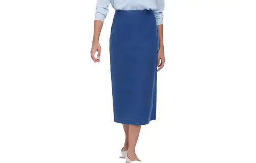 UNIQLO SS23 Denim Long Skirt Women's