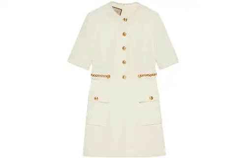 【Previous Season】short-sleeve shift dress