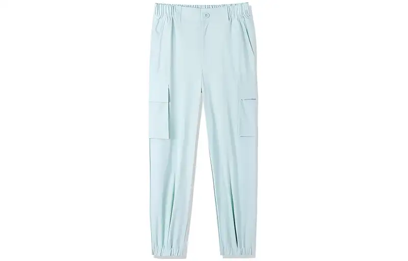 ANTA Variety Training Collection Knitted Sweatpants Women's Oxford Green Moderate Cuffed Pants