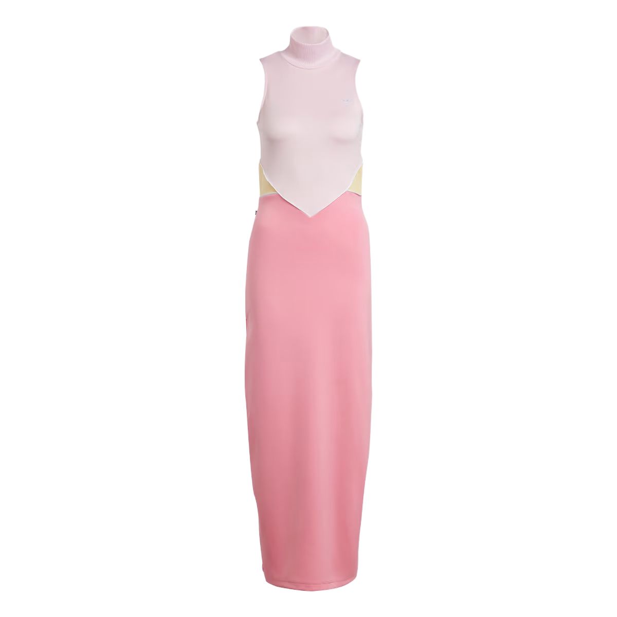 Adidas Originals Sleeveless Dresses Women's Pink Turtleneck Moderate Long
