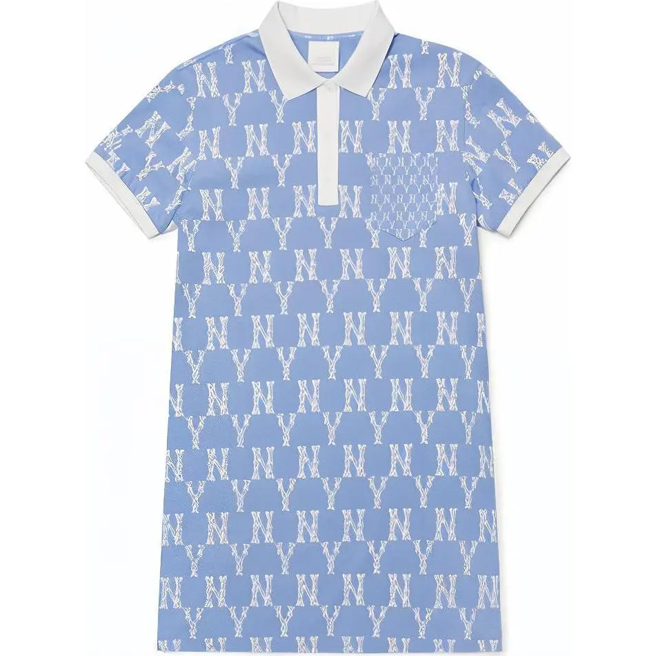 MLB Short Sleeved Dress Women's Blue