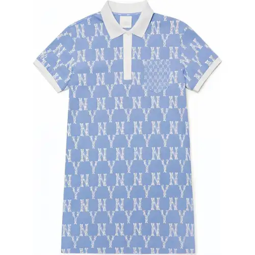 MLB Short Sleeved Dress Women's Blue