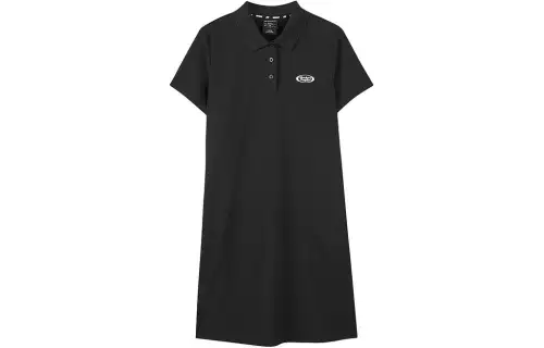 Skechers SS24 Short Sleeved Dress Women's Carbon Black