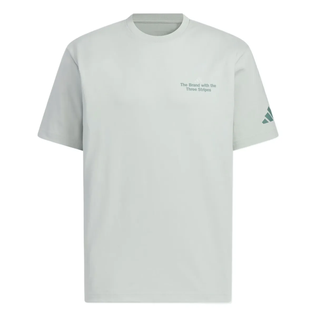 Adidas GFX SHORT SLEEVE T Shirt Men's Miracle Silver
