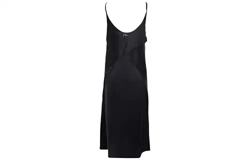 EVISU Slip Dresses Women's Black Moderate Mid Length