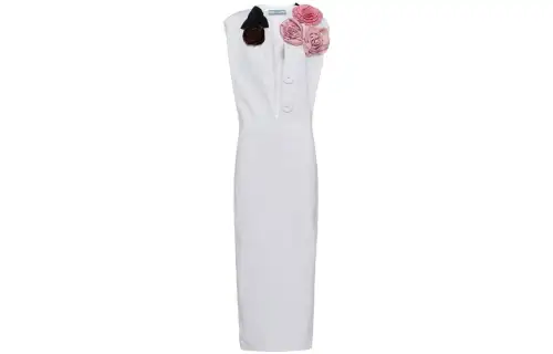 PRADA Sleeveless Dress Women's White