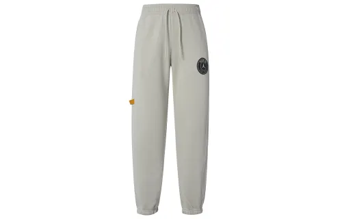 Jordan Knitted Sweatpants Women's Stone Color Thickened Cuffed Pants