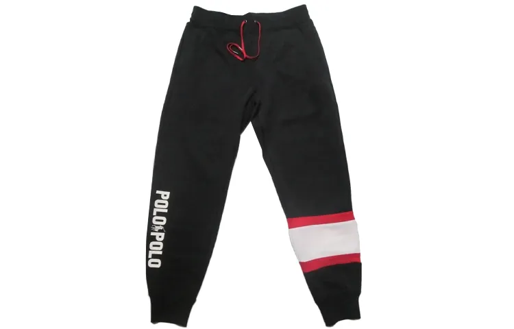 Polo Ralph Lauren Knitted Sweatpants Women's Black