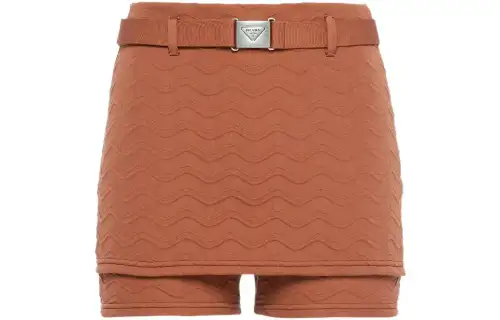 PRADA Casual Shorts Women's Brown Moderate