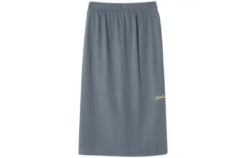 Skechers Stroll Knit Long Skirt Women's Dark Gray
