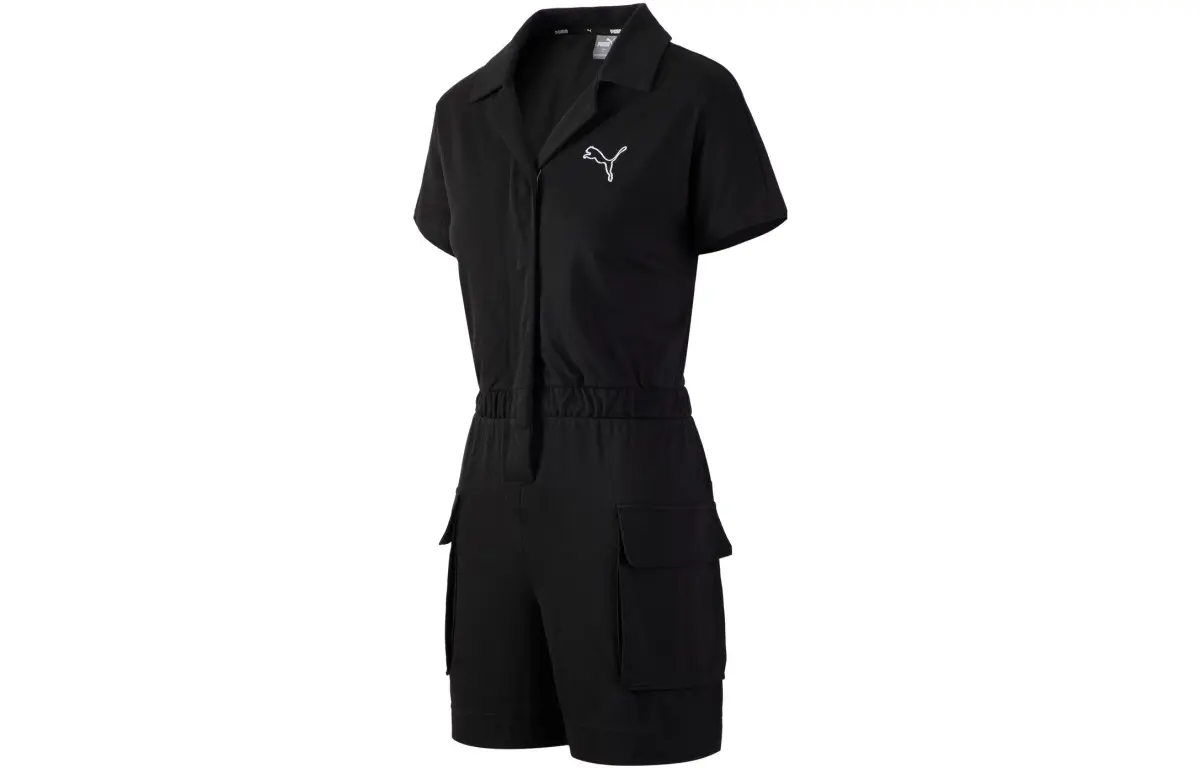 PUMA JUMPSUIT Jumpsuits Women's Black Moderate A-line
