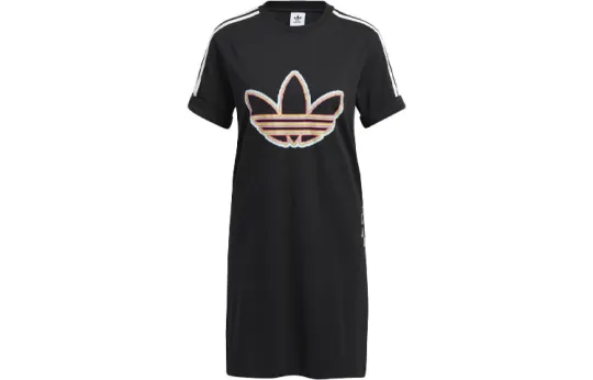 Adidas Originals Short Sleeved Dress Women's Black