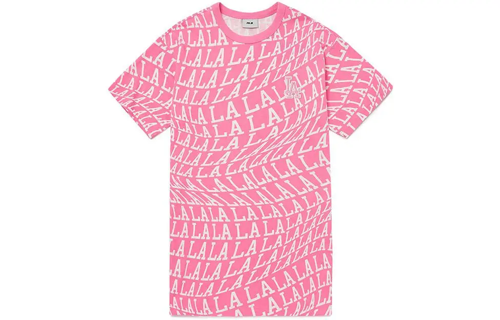 MLB Short Sleeved Dress Women's Pink