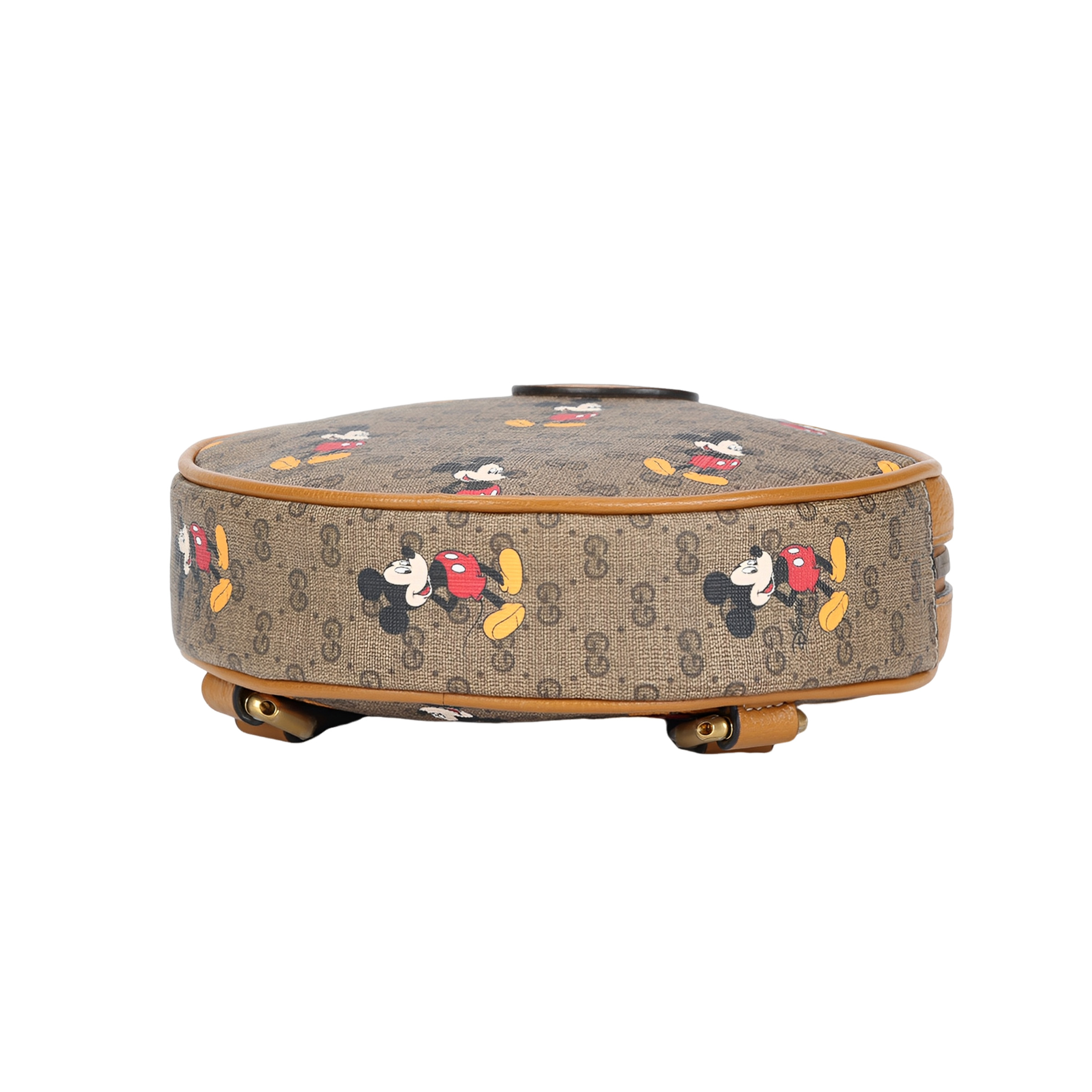 Женские сумка Gucci x Disney Logo (убого-коричневая) — фото 4