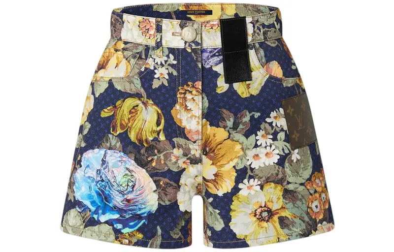 LOUIS VUITTON Casual Shorts Women's Multicolor Moderate