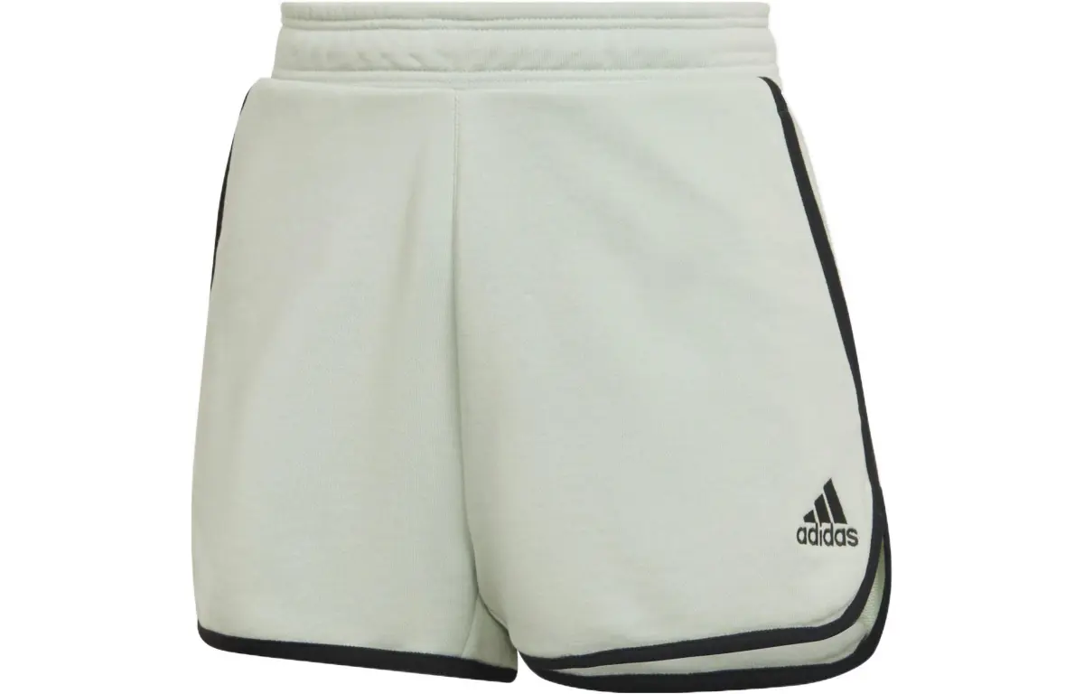 Adidas Casual Shorts Women's Linen Green Moderate