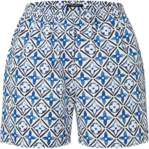 LOUIS VUITTON Casual Shorts Women's Blue