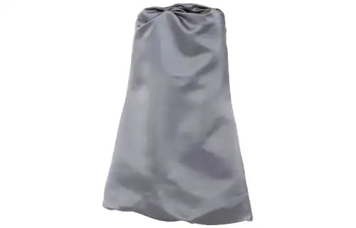 PRADA SS23 Sleeveless Dress Women's Iron Gray