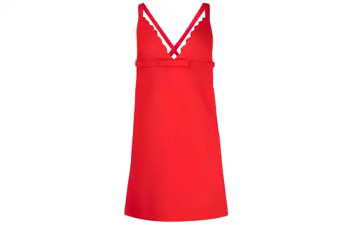 MIU MIU Sleeveless Dress Women's Red