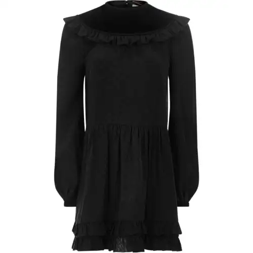 SAINT LAURENT Long Sleeved Dress Women's