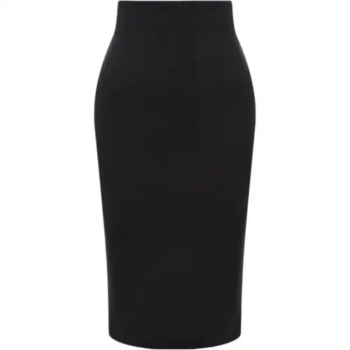 Burberry Knit Long Skirt Women's