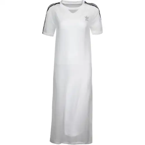 Adidas Originals DIRECTIONAL Short Sleeved Dress Women's White