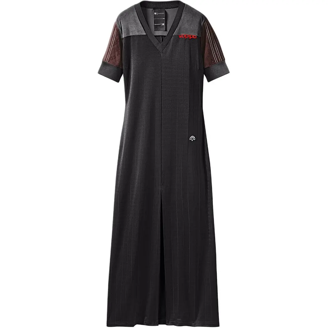Adidas Originals Short Sleeved Dress Women's Gray