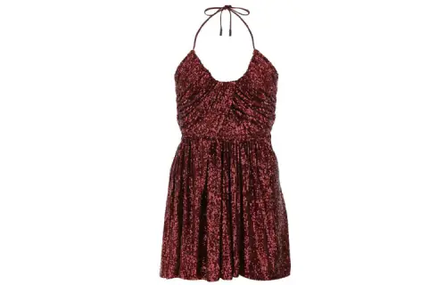 SAINT LAURENT Sequinned Mini Dress